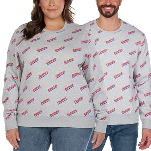 Costco Wholesale Unisex Logo Fleece Crewneck Sweatshirt